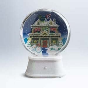 VTG 1991 Disney Beauty and the Beast <strong>Snow Globe</strong> Musical Belle and Beast <strong>Dancing</strong>. . Hallmark dancing snow globes